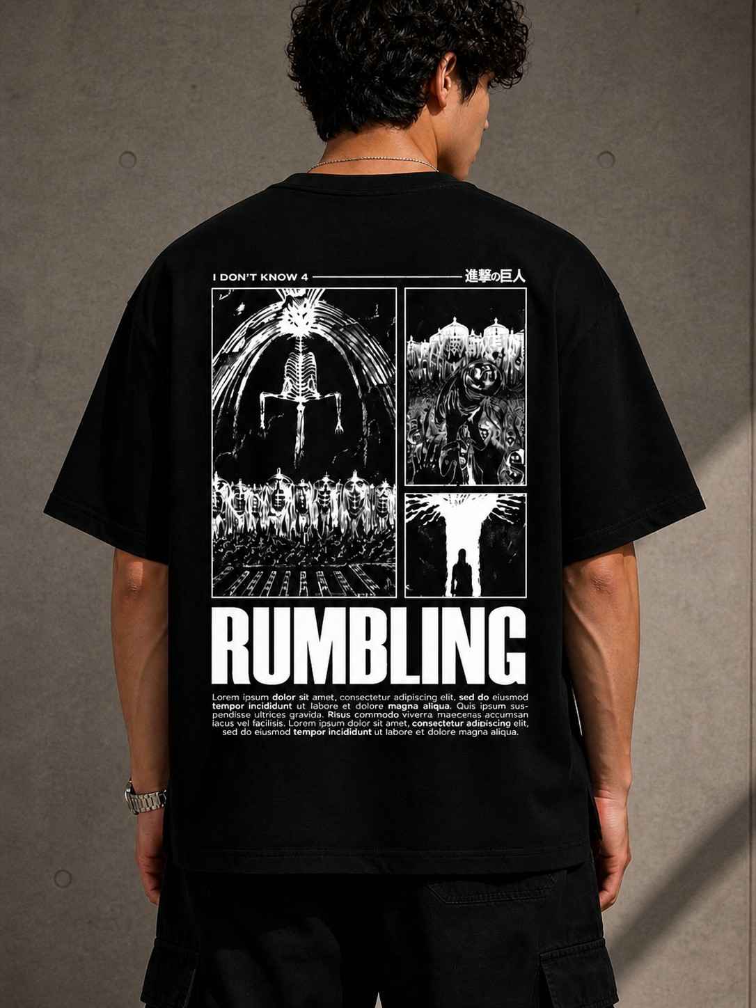 RUMBLING Oversized T-Shirt